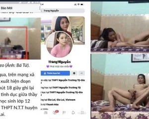 Biến Căng Vụ thầy giáo ở trường thpt đưa em học sinh cưng yêu của mình vào đời