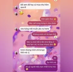 Cho xem bướm này. hết tiết lên tầng 3 cho chịch nè mà vẫn bảo chị làm bạn thôi