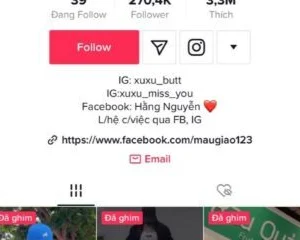 Clip Sex idol Tiktok Hằng Nguyễn (xuxu_miss_you)