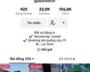 Clip Sex Idol Tiktok Trịnh Lai (laitrinh09) hay nói đạo lý