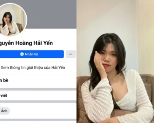 Nguyễn Hoàng Hải Yến nữ sinh cấp 3 Hoàng Văn Thụ