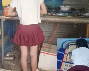 Pic + Clip: Địt bé cháu hôm chủ nhật.